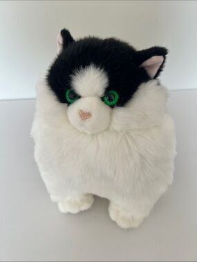 Aurora - 9.5” Fat Cats Muffin Tuxedo Plush Cat